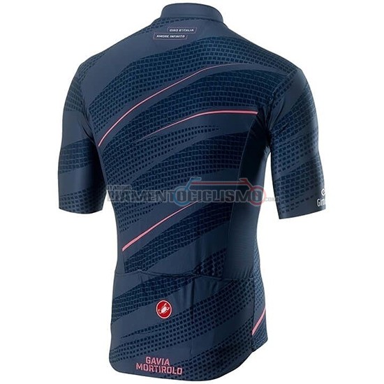 Abbigliamento Ciclismo Giro d'Italia Manica Corta 2019 Spento Blu